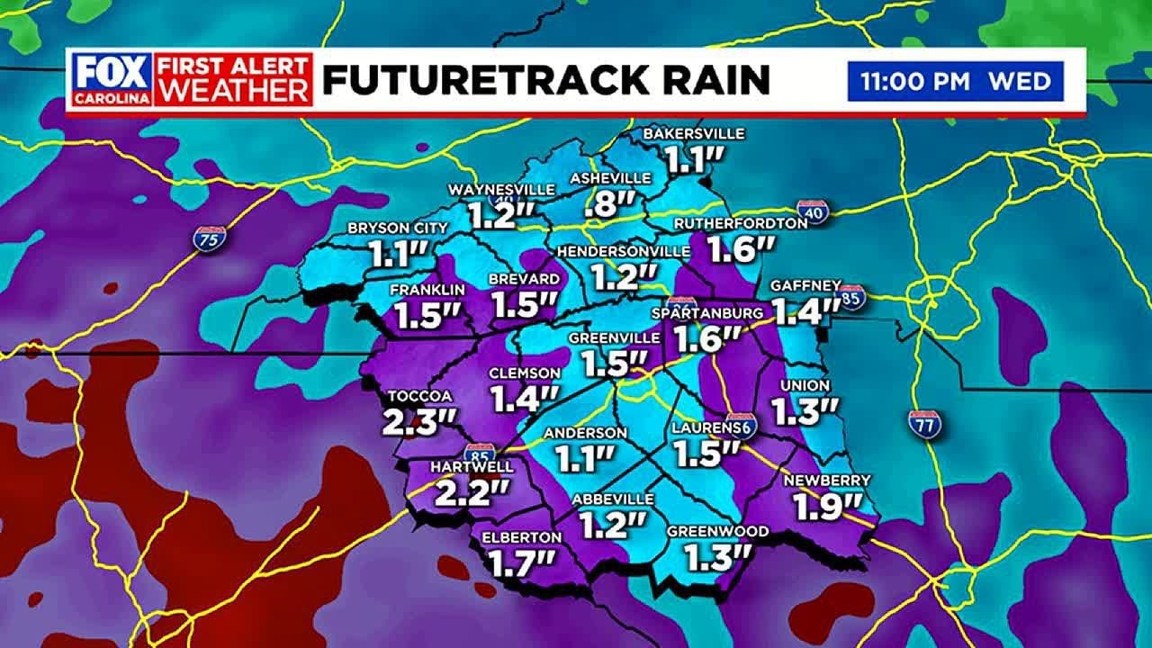 Cold rain winds down tonight, warming up for the weekend - YouTube
