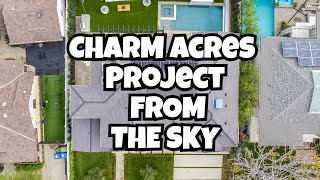 the drone video of our charms project