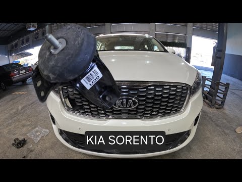 замена подушки двигателя ... киа соренто - kia sorento #ходовая #подвеска