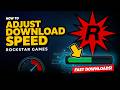 How to Adjust Download Speed in Rockstar Games Launcher