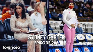 Sydney Carter Doesn't Care What People Think Of Her Sideline Outfits