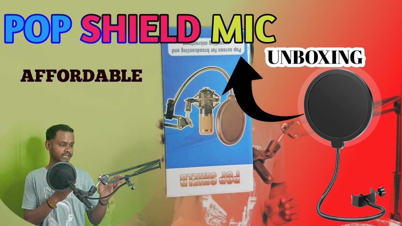 POP-MIC SHIELD UNBOXING & REVIEW 💥 