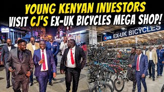 Young Kenyan Investors Visit Billionaire CJ's Mega EX-UK Bicycle Empire After Successful China Trip 