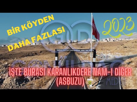 Karanlıkdere (Asbuzu) Tanıtım Videosu  /Bir Köyden Daha Fazlası/            [Gönül Dağ Medyaᴴᴰ] 2023