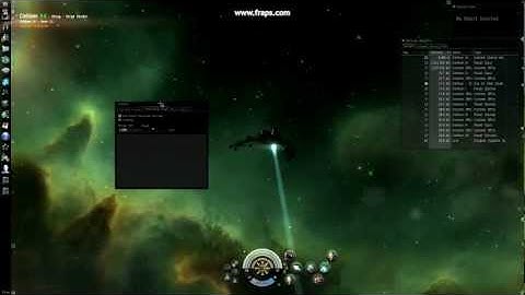 Eve Online D-Scan with tracking camera