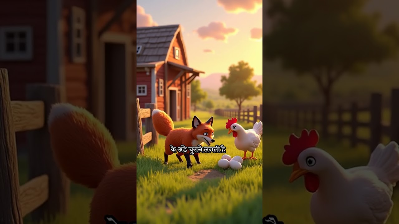 The chicken was very hard working  