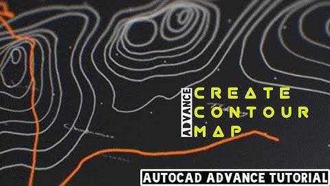 Autodesk Land Desktop 2009: HOW TO CREATE CONTOUR MAP