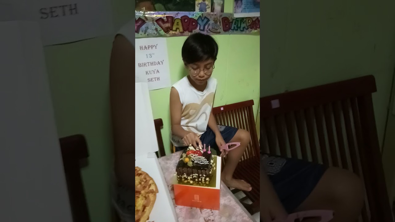 Kuya Seth 13th birthday...26/04/2021(3)