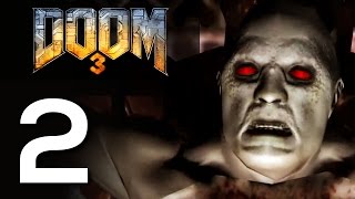 Doom 3 BGF Edition - Gameplay Walkthrough Part 2: Alpha Access Elevator - No Commentary