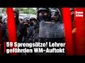 59 Sprengsätze! Lehrer gefährden WM-Auftakt | krone.tv NEWS