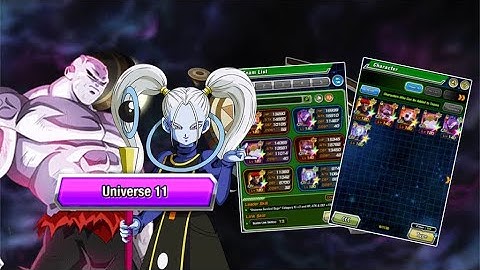 THE UNIVERSE 11 CATEGORY: TEAM BUILDING GUIDE: BUILD OF THE WEEK: DBZ DOKKAN BATTLE