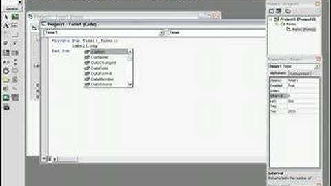 How to make a clock in vb6!