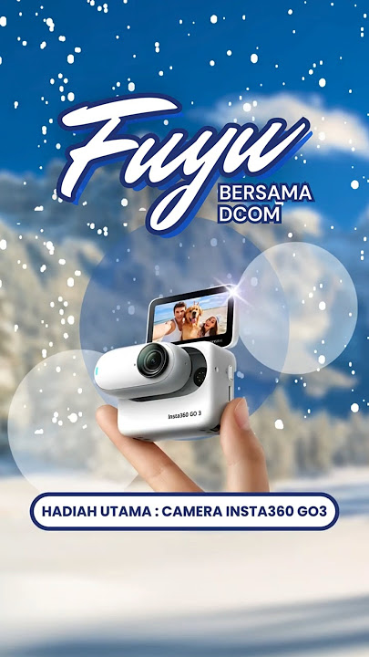 Fuyu Bersama DCOM : Pemenang Camera 360 GO 3 #dcommoneyexpress #dcom