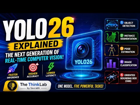 🚀 YOLO26 Explained: The Next Generation of Real-Time Computer Vision!