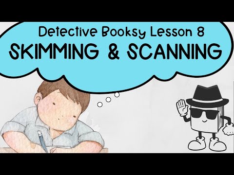 Skimming and Scanning for Information — Research for Kids with Detective Booksy