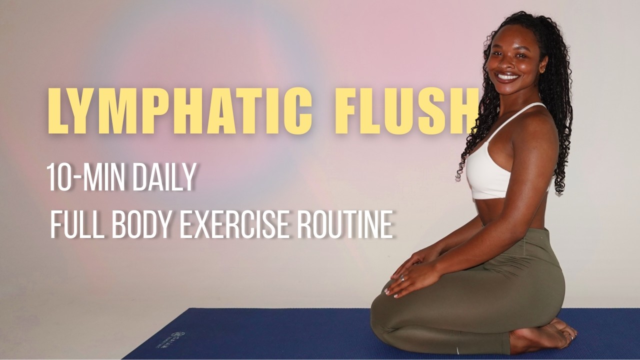 10-MIN Daily Full Body Lymphatic Flow | All-Standing & Knee Friendly