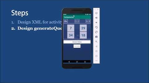 Brain Trainer Application in Android | Part 8 | Java Coding + App Demo