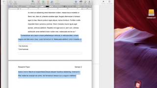 Footnote creation in Apple Pages v4 & v5