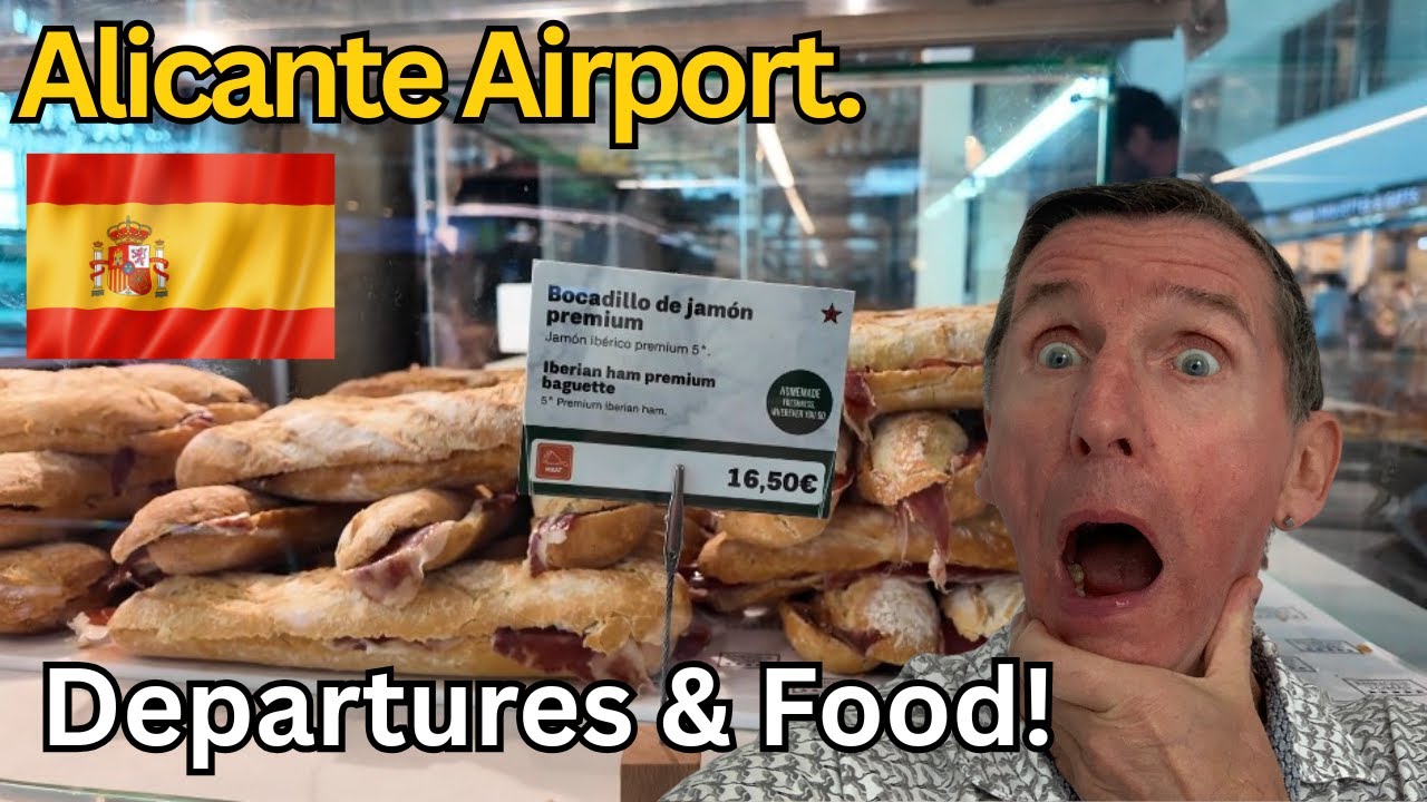 Alicante Airport Departure Guide ✈️ Security & Food Options After Check-In