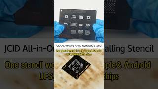 One Stencil for ALL NAND Jobs?! | JCID All-in-One NAND Reballing Stencil #jcid #reballing #stencil