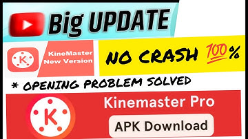 Kinemaster Latest Version Crash Issues Solved || Kinemaster for android 12