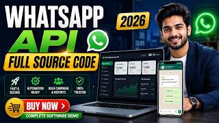 WhatsApp Business API Full Source Code | Buy WhatsApp Marketing Software 2026 | Media Optimizer screenshot 4