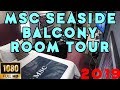 MSC Seaside Exclusive Room Tour 2019!!