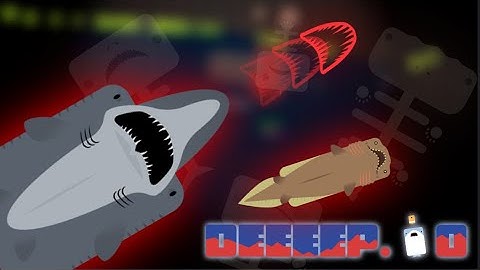 Goblin Shark Barrages EVERYTHING! - Deeeep.io Goblin Shark + Frilled Shark Montage