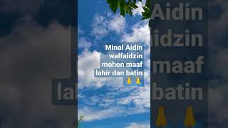 Download Lagu Minal Aidin walfaidzin mohon maaf lahir dan batin#suarah takbir #short MP3
