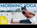 Morning yoga day 2  with grand master akshar