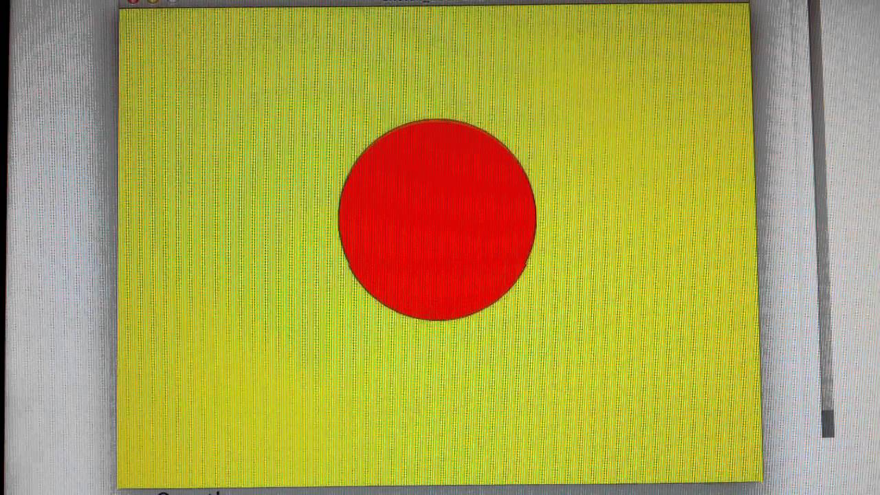 Oscillating Circle with Processing