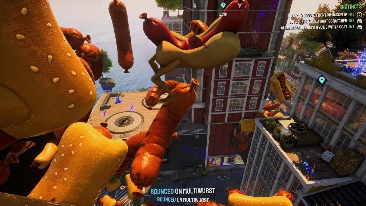 Goat Simulator 3We glitch out of the map. It's crazy