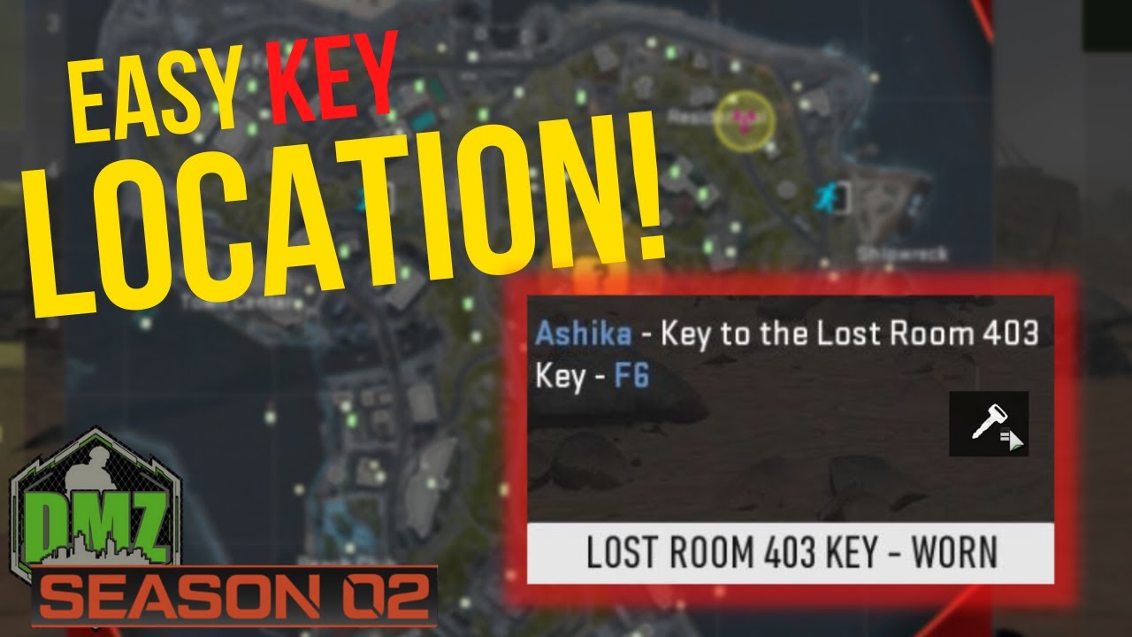 Lost Room 403 key LOCATION GUIDE Call of Duty Warzone 2.0 DMZ Season