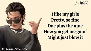 J-HOPE - Mona Lisa 💜 lyrics song #btsot7forever #btsarmyforever @MusicTuneVibe-p7u 