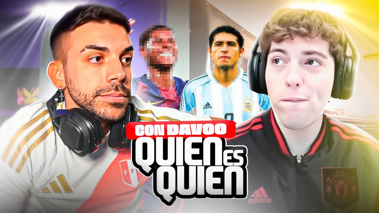 ¿QUIEN ES QUIEN? DAVO vs DjMaRiiO (ADIVINA EL JUGADOR 3)