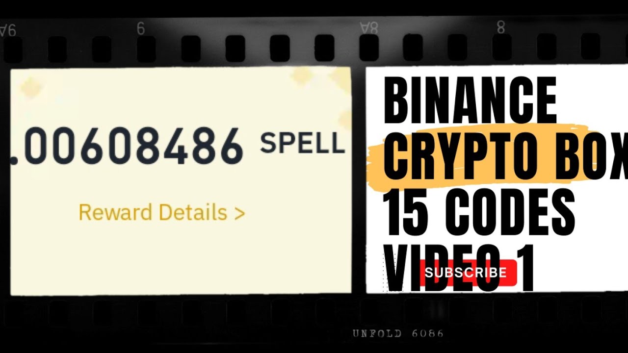 Crypto boX Code Today | Binance CRYPTO box Code Free | BINANCE CRYPTO ...