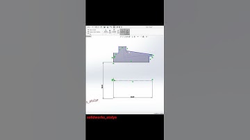 SolidWorks Örnek Çizim Anahtar Tasarımı 167 (3D solid model example) #shorts #solidworks