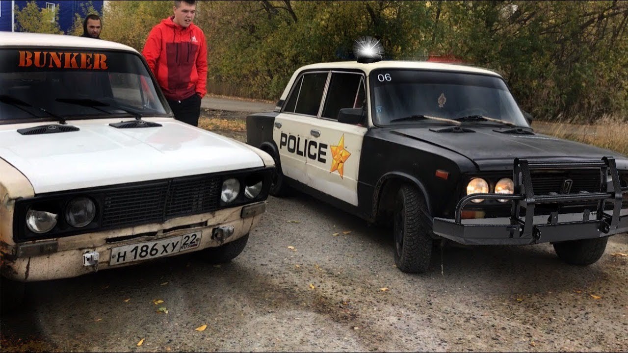 ВАЗ 2107 полиция БПАН