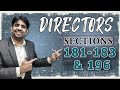 Company Law-Directors-Sections 181,182,183 &196