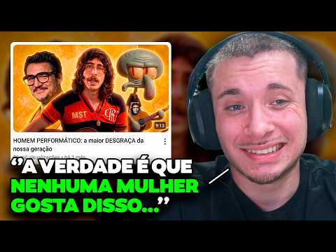HOMENS PERFORMÁTICOS ACHAM QUE ESTÃO ARRASANDO KKKKKK | Samuel Baum Reage