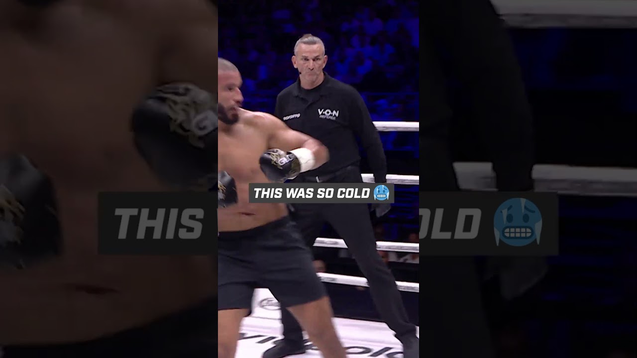 One of the coldest KO’s you’ll ever see 🥶 