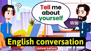 Improve English Speaking Skills | Job interview | Shadowing Practice with a Simple Conversation 💬