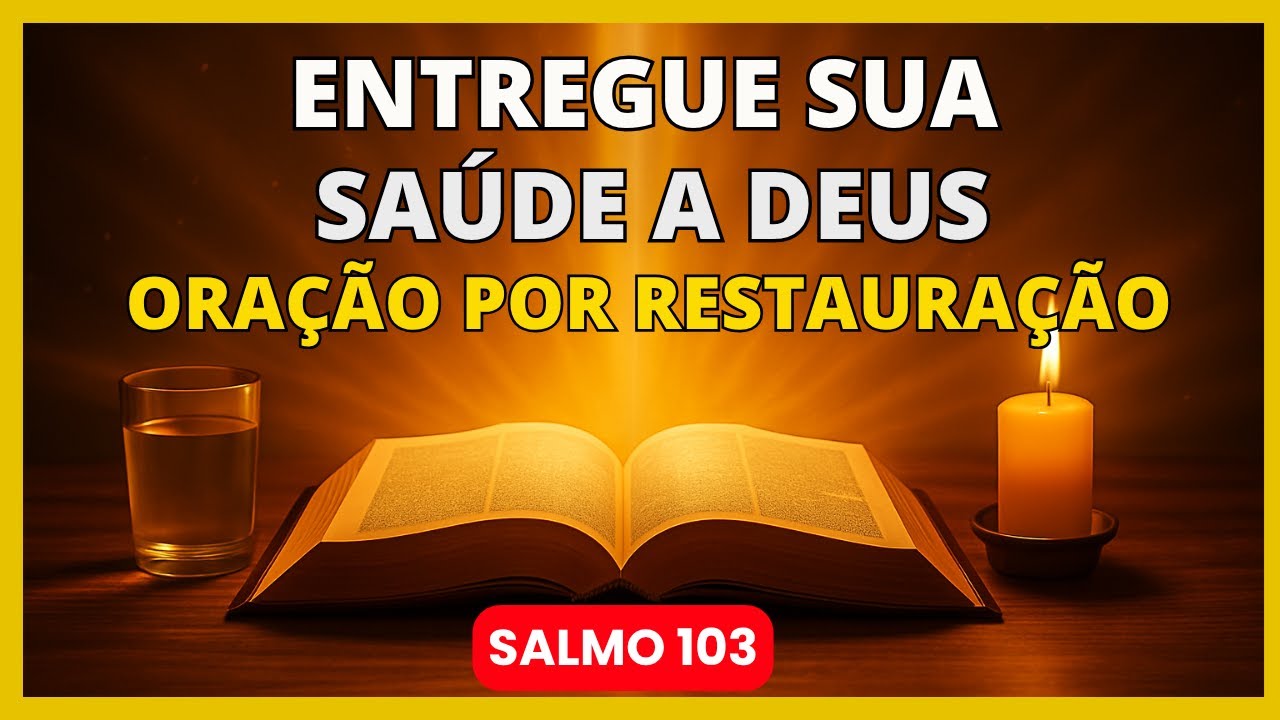 Ore AGORA e Entregue Sua SAÚDE a DEUS – ORAÇÃO PODEROSA por RESTAURAÇÃO