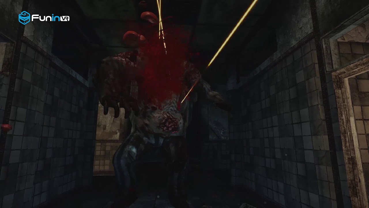Funin VR Zombie Multiple Player VR Shooting Game 4 Players