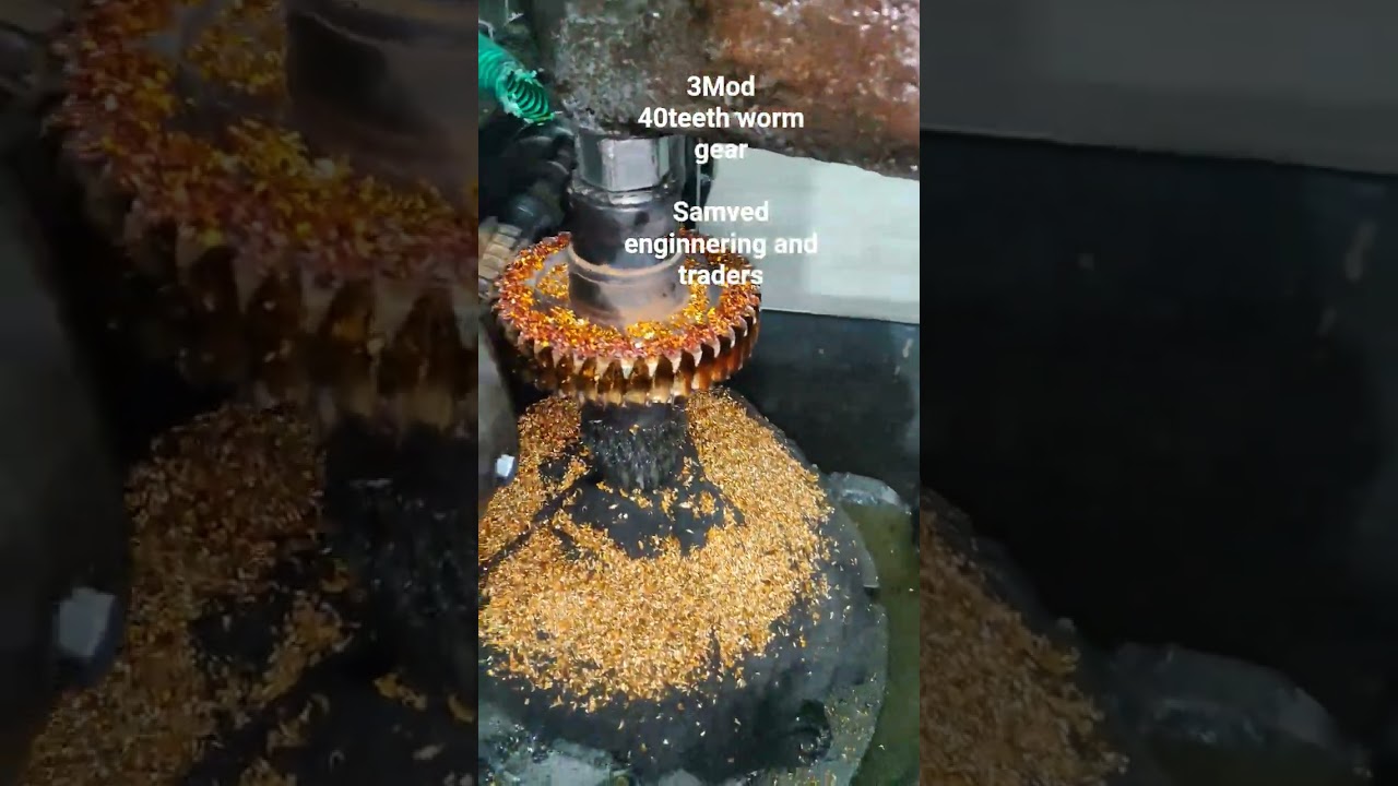 3Mod 40teeth worm gear 