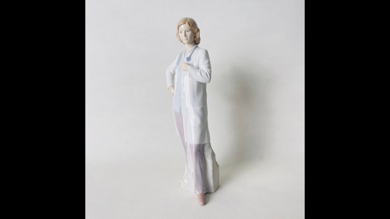 【LLADRO】フィギュリン 「婦人服デザイナー」 LLADRO / フィギュリン(陶器人形) / 「頼れるドクター」 / スペイン