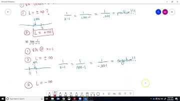 Limits involving Vertical Asymptotes