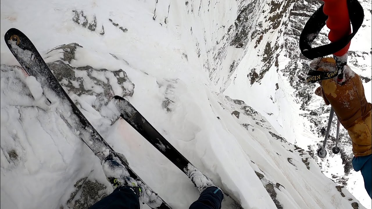 Adrénaline et Ski d'Exception au Col Dalloz ! [Soreiller Occidental / Massif des Ecrins]