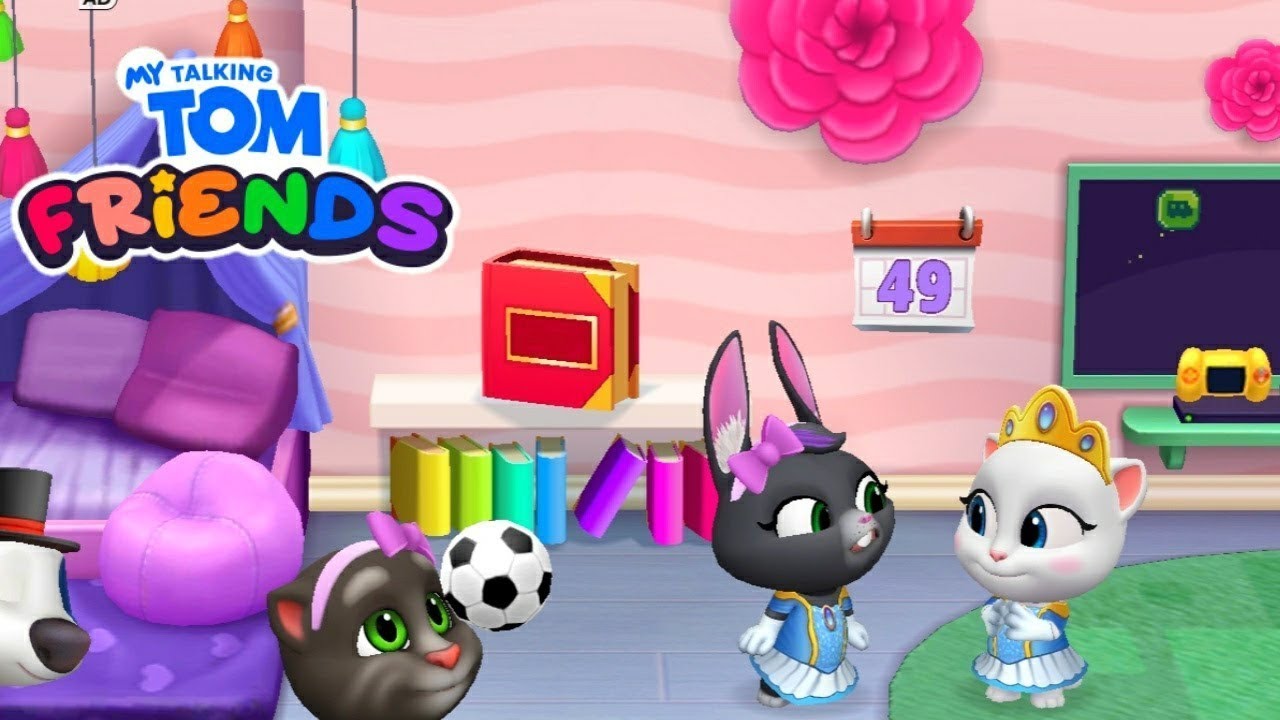 talking tom and frindes 🤩🤩Non-stop fun and games! ⭐🎮 Tom & Friends ...
