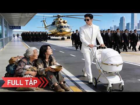 Tổng Tài dắt con trai về nước tìm vợ thất lạc, vô tình thấy cô bị người nhà đuổi đi ăn mày